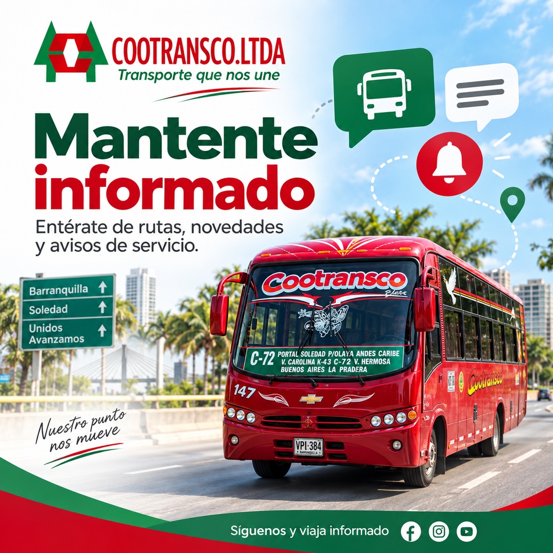 Novedades de servicio